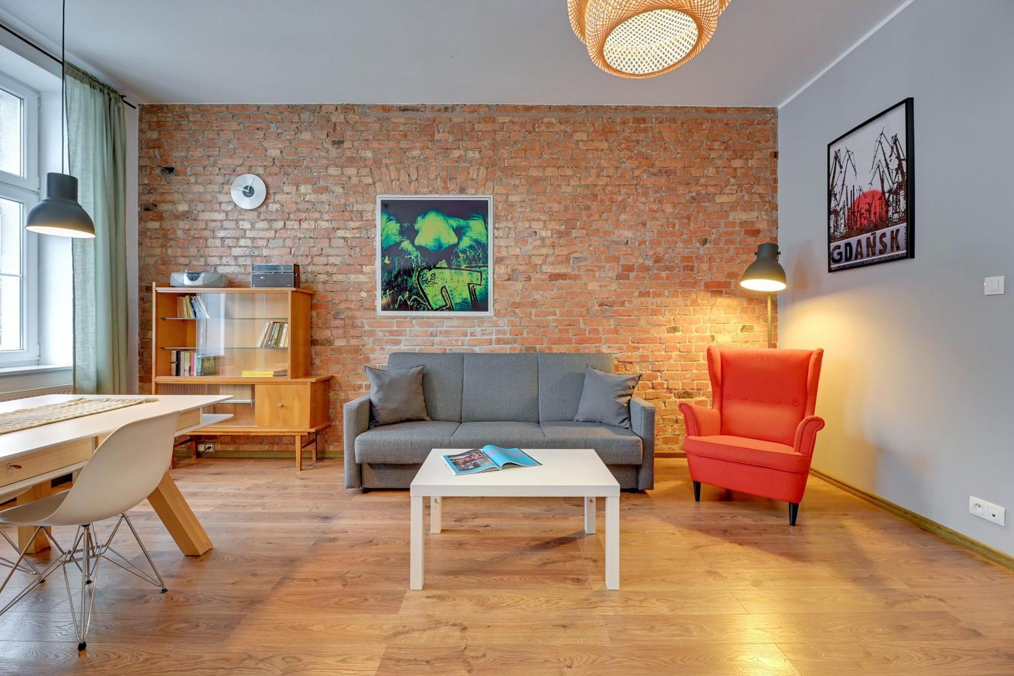 City Center, Art House & Family Stay By Downtown Apartments Gdansk Exterior foto